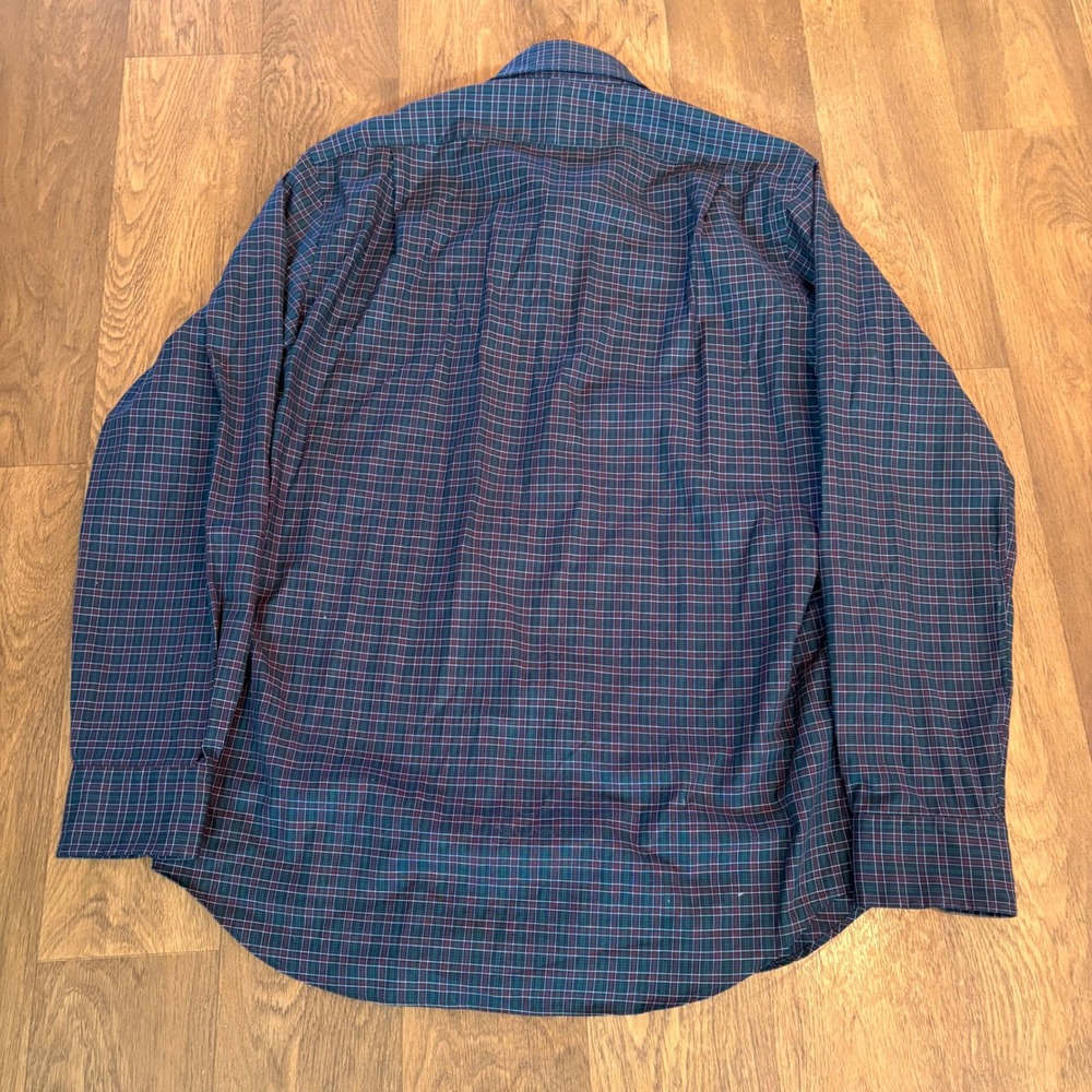 Modern Authentic Polo Ralph Lauren Small Pony Check Performance Flannel Shirt - Picture 5 of 7